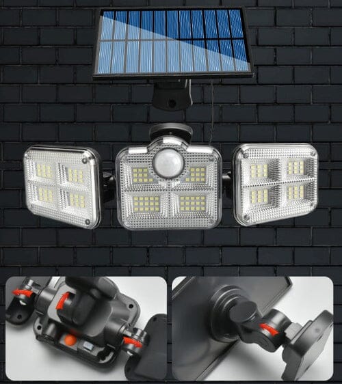 Lampara Led Solar Ajustable -EcoLight 120W